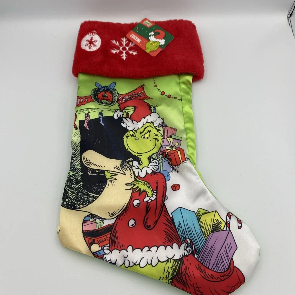 The Grinch Christmas Stocking Dr Seuss Classic TV 16